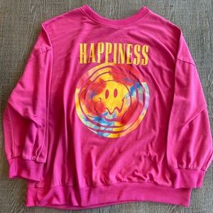 PINK LONG SLEEVE SHIRT